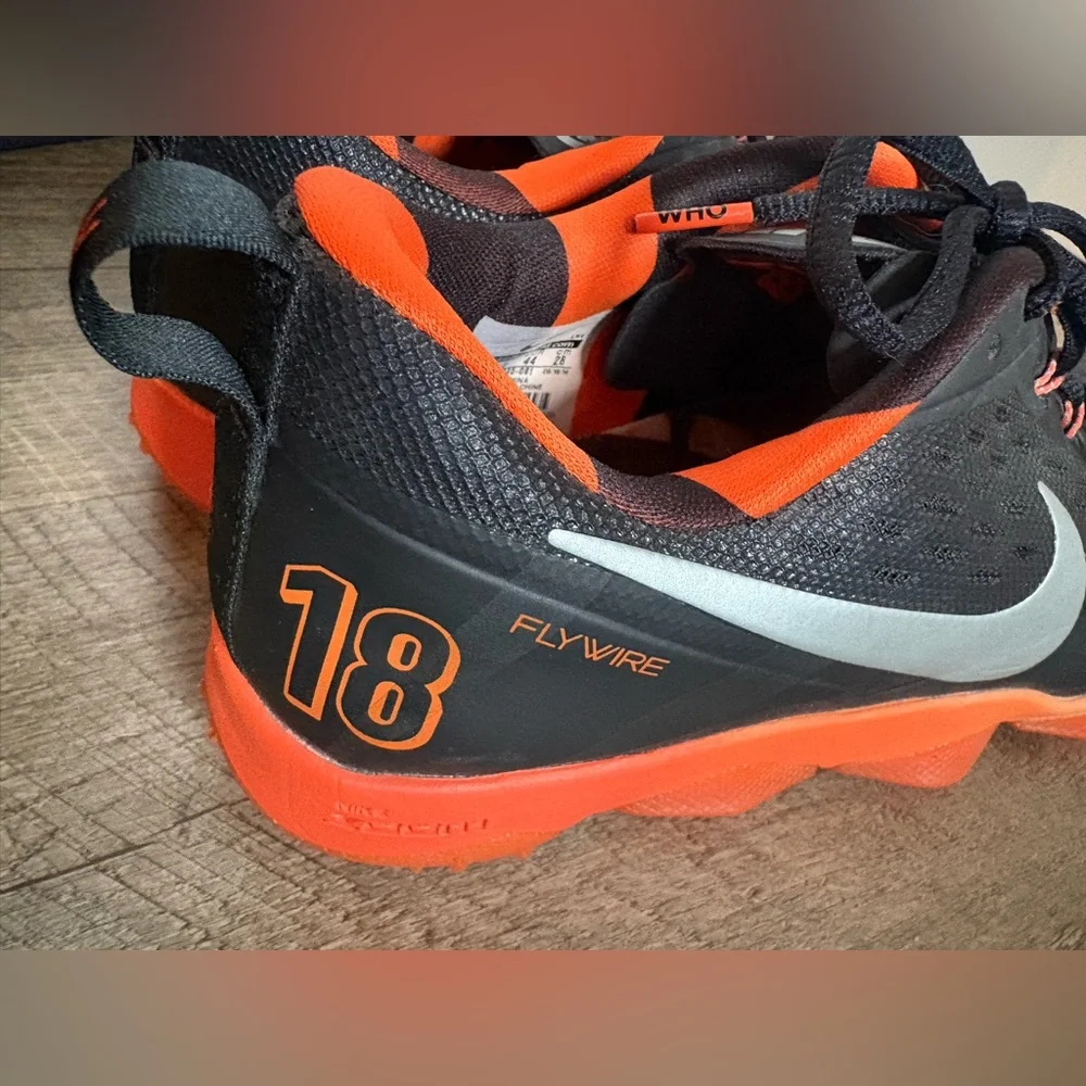 Nike Zoom Hypercross Cincinnati Bengal Tennis Shoes - Picture 5 of 10